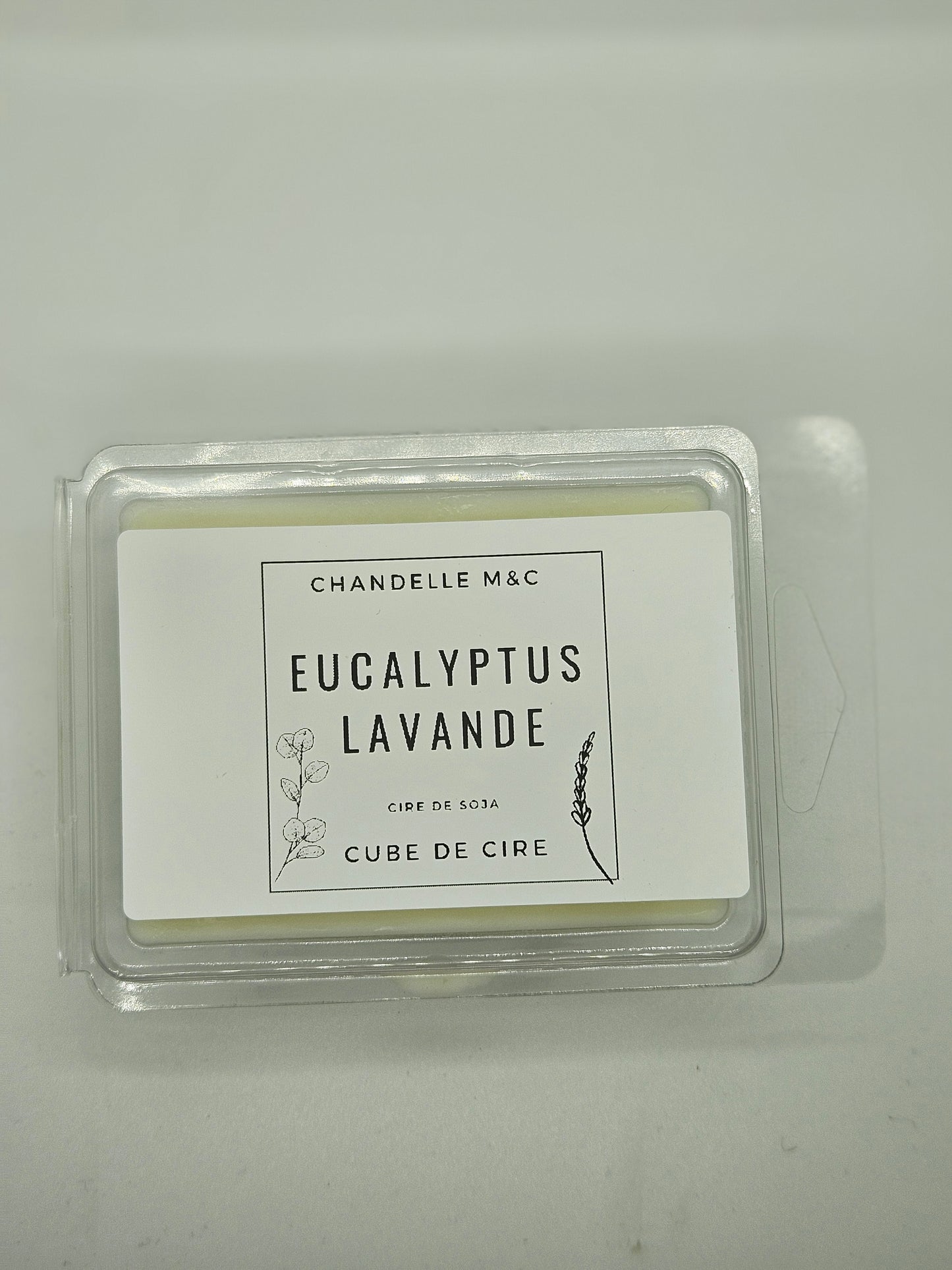 Cube de cire : Eucalyptus & lavande